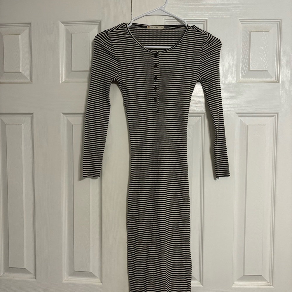 Marine Layer Hannah Midi Dress View 2